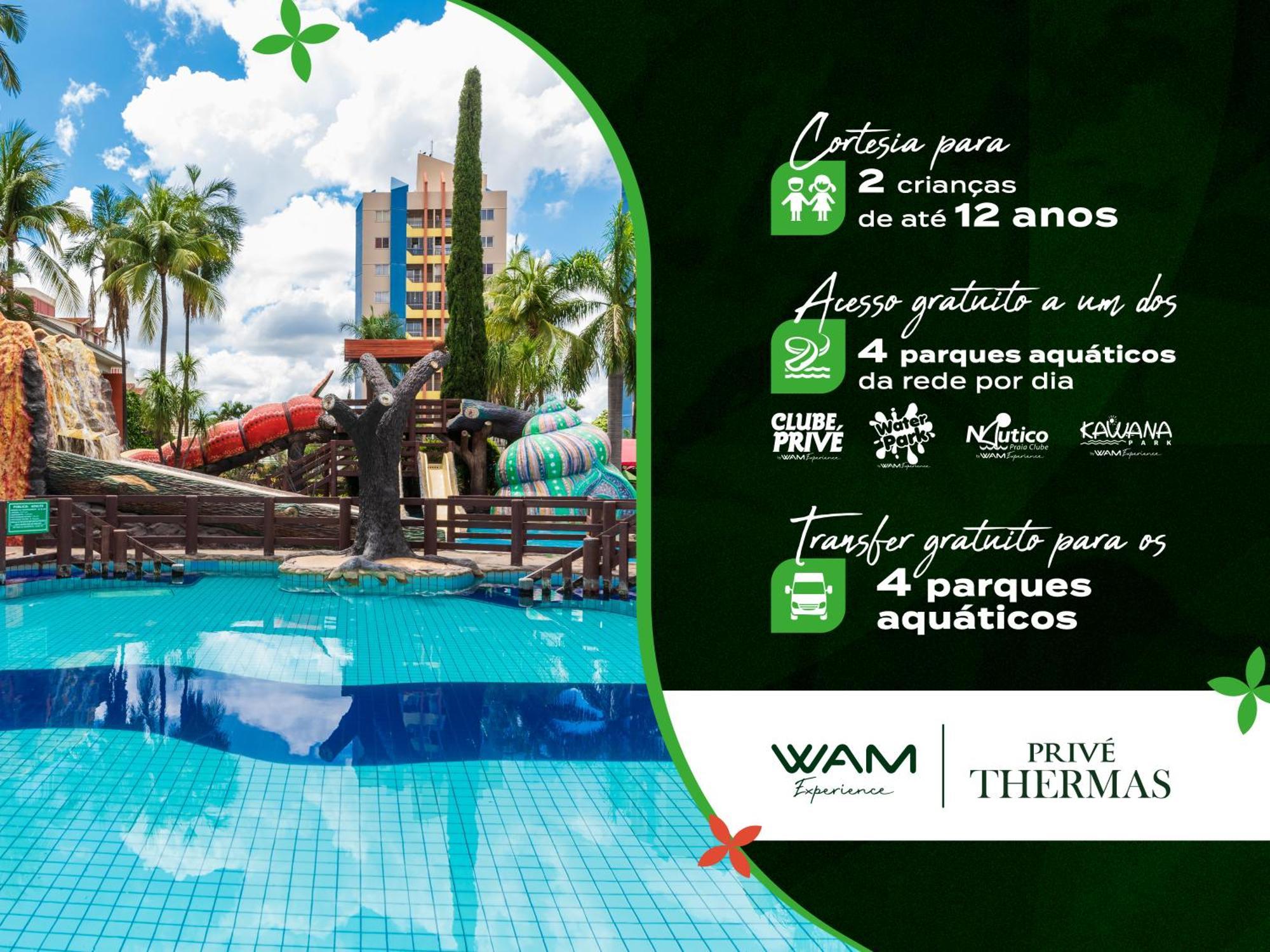 Prive Thermas Hotel By Wam Experience Caldas Novas Εξωτερικό φωτογραφία