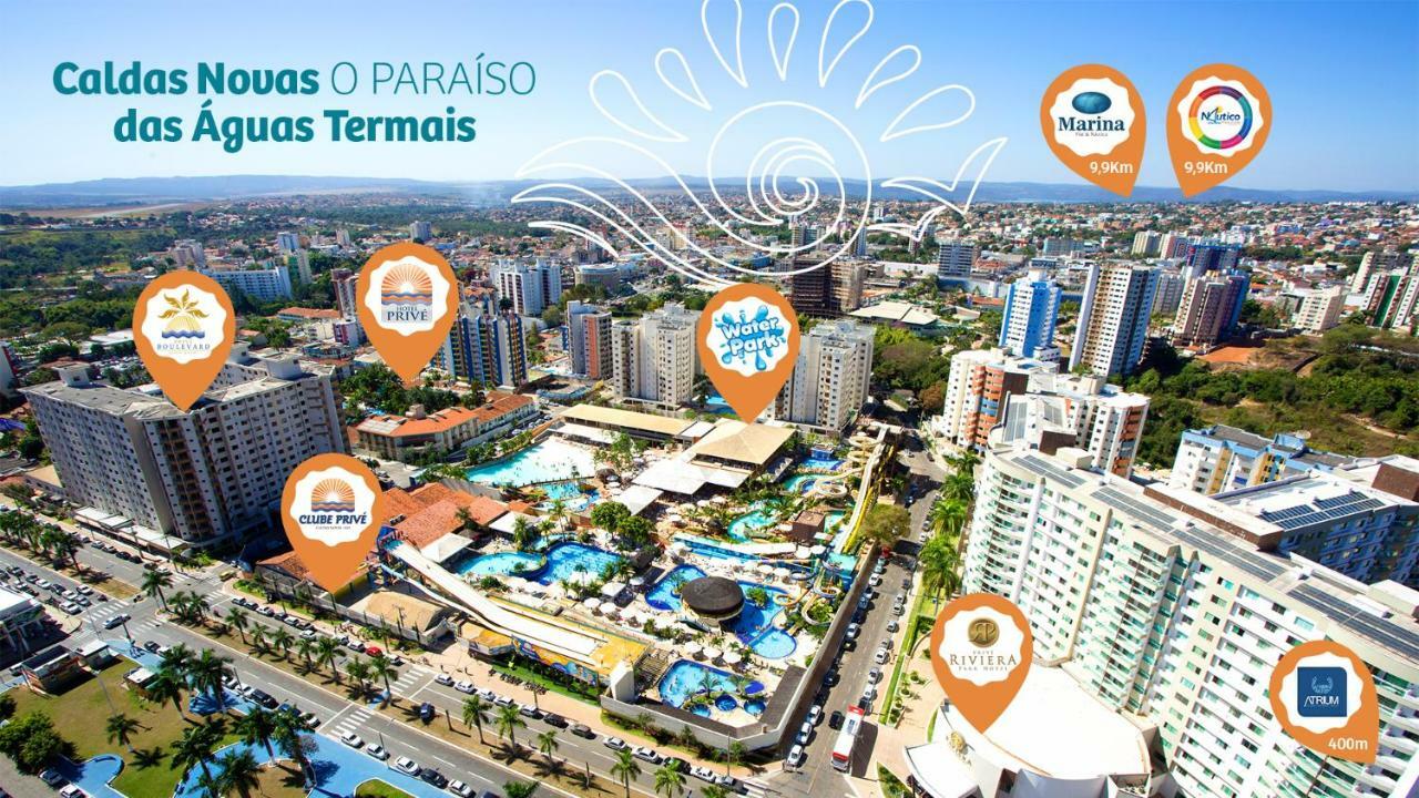 Prive Thermas Hotel By Wam Experience Caldas Novas Εξωτερικό φωτογραφία